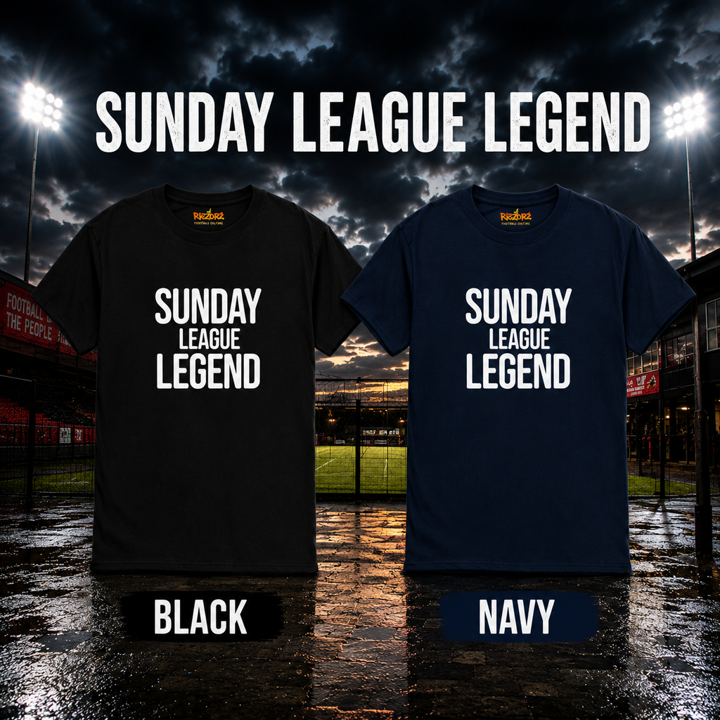 Sunday League Legend Shirt | Funny Football T-Shirt | Grassroots Football Tee | Sunday League Gift | Football Fan Shirt | Amateur Football