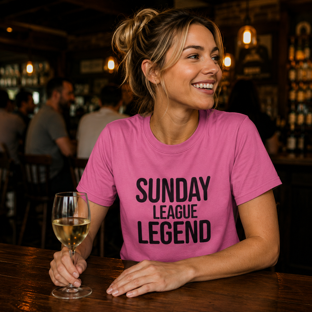 Sunday League Legend Shirt | Funny Football T-Shirt | Grassroots Football Tee | Sunday League Gift | Football Fan Shirt | Amateur Football