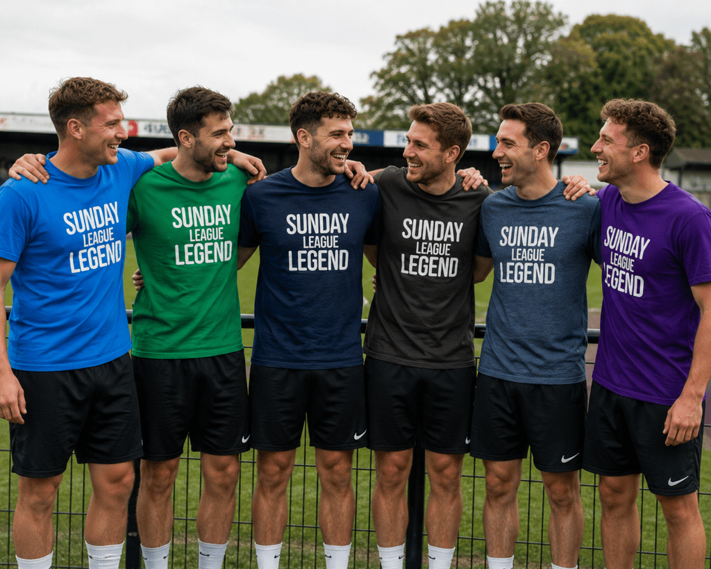 Sunday League Legend Shirt | Funny Football T-Shirt | Grassroots Football Tee | Sunday League Gift | Football Fan Shirt | Amateur Football