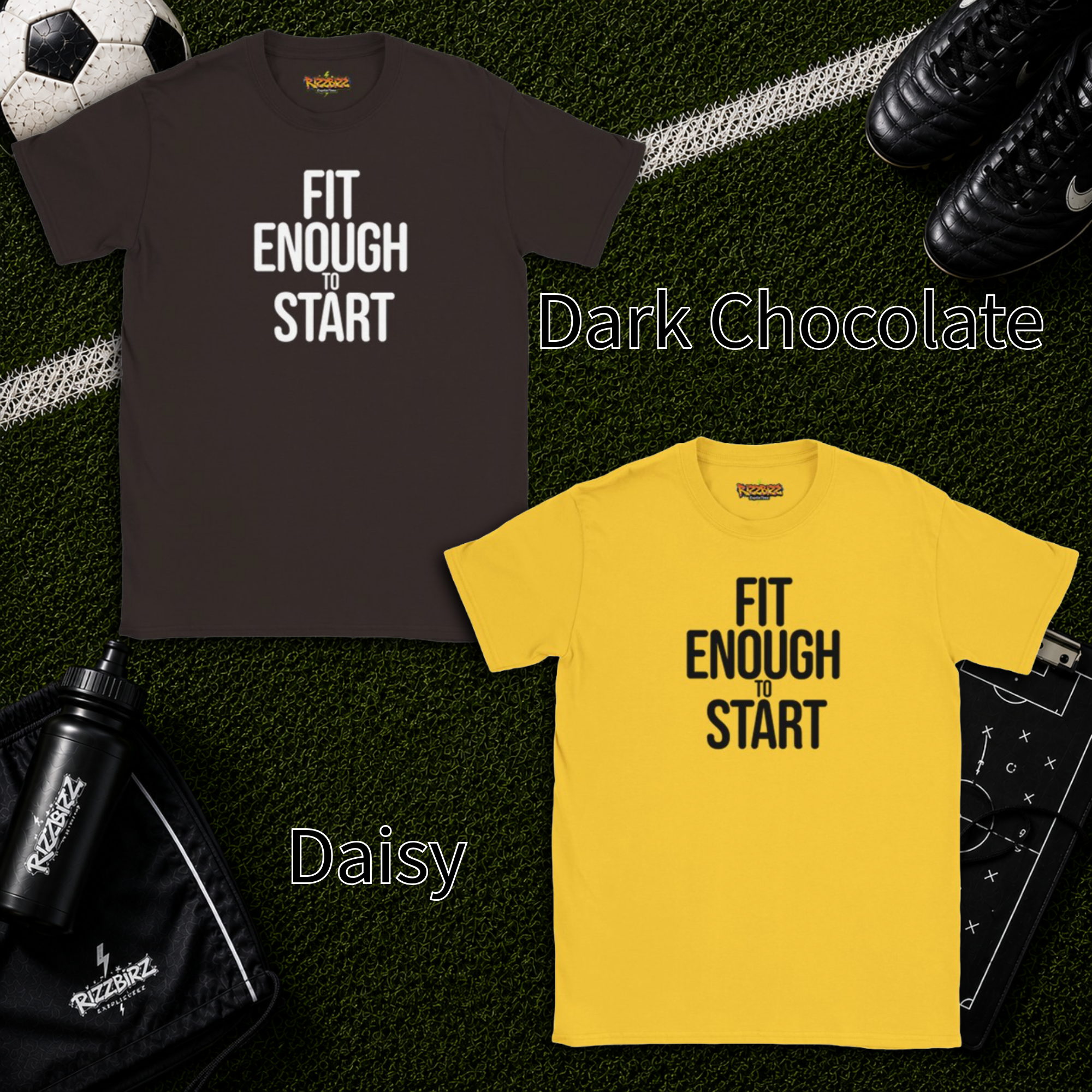 Fit Enough To Start Shirt, Football Motivation Tee, Sunday League T-Shirt, Match Day Top, Grassroots Football Shirt, Soccer Gift