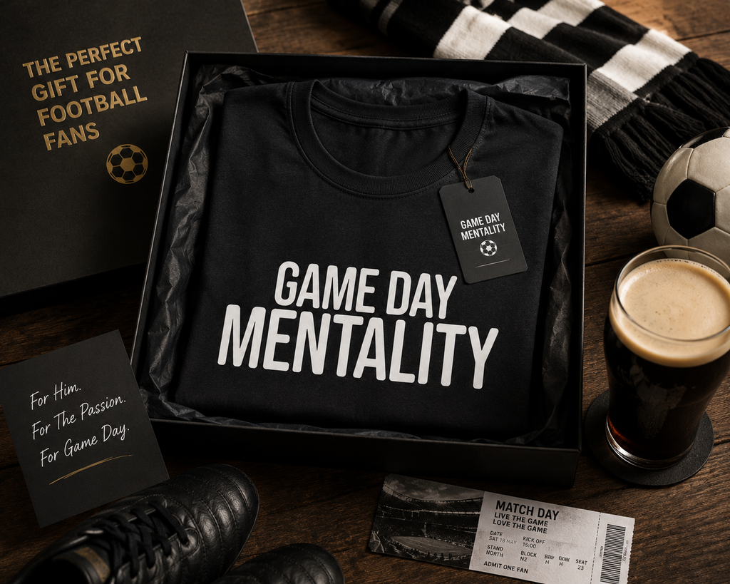 Game Day Mentality Shirt, Football T Shirt, Sunday League Tee, Football Fan Gift, Match Day Shirt, Football Lifestyle Tee, Sportsw