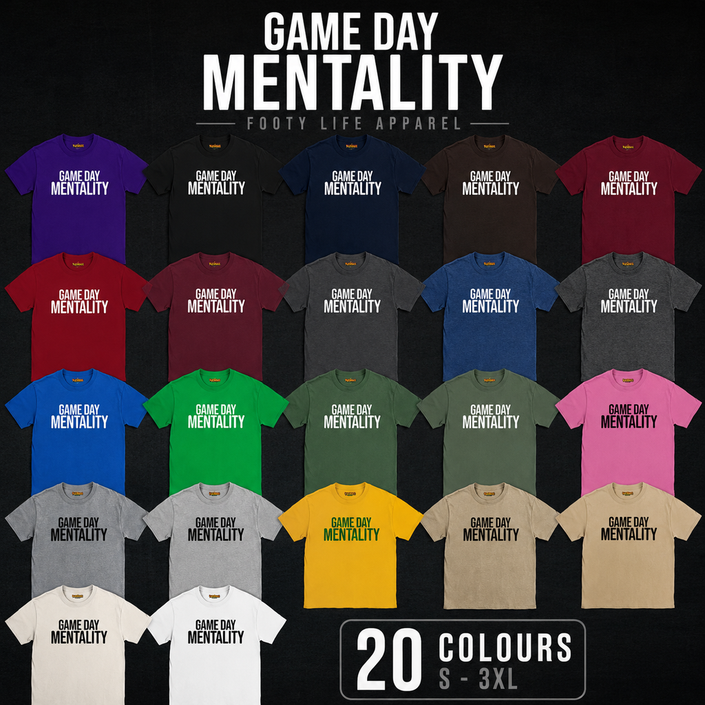 Game Day Mentality Shirt, Football T Shirt, Sunday League Tee, Football Fan Gift, Match Day Shirt, Football Lifestyle Tee, Sportsw
