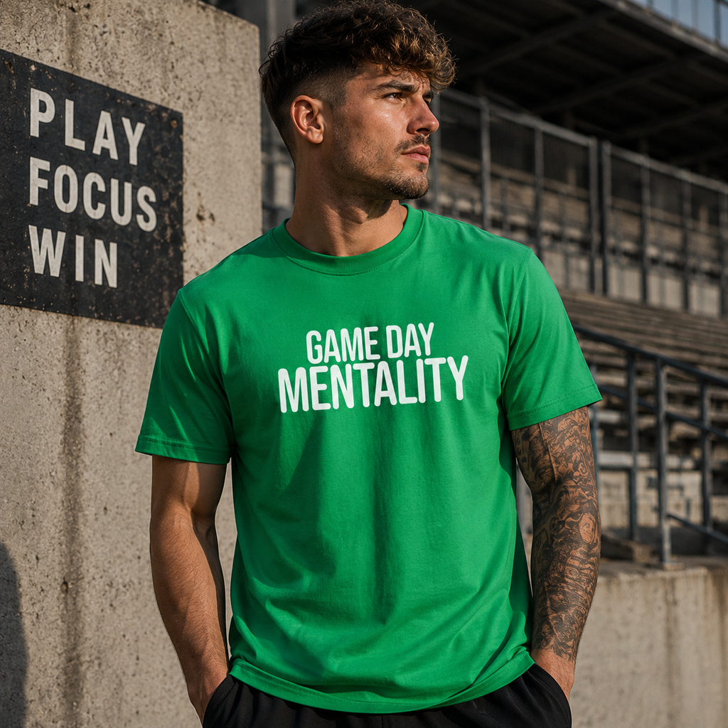 Game Day Mentality Shirt, Football T Shirt, Sunday League Tee, Football Fan Gift, Match Day Shirt, Football Lifestyle Tee, Sportsw