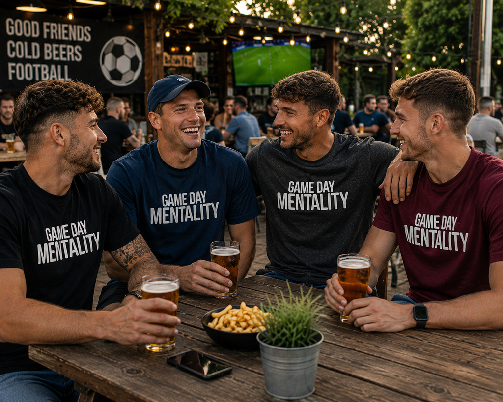 Game Day Mentality Shirt, Football T Shirt, Sunday League Tee, Football Fan Gift, Match Day Shirt, Football Lifestyle Tee, Sportsw