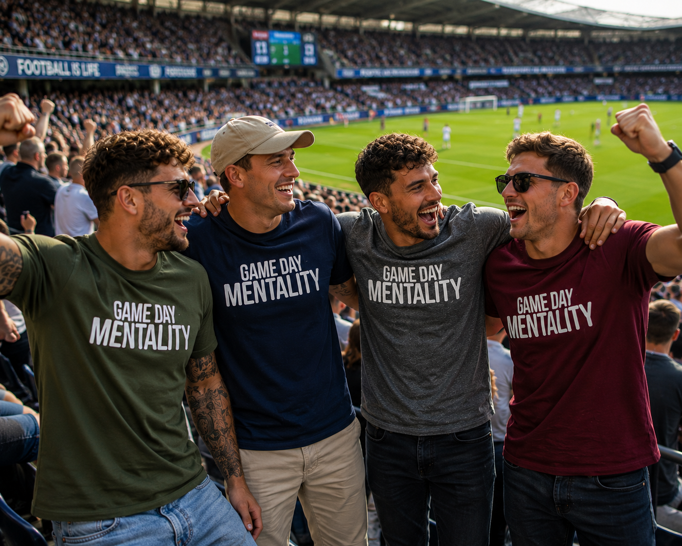 Game Day Mentality Shirt, Football T Shirt, Sunday League Tee, Football Fan Gift, Match Day Shirt, Football Lifestyle Tee, Sportsw