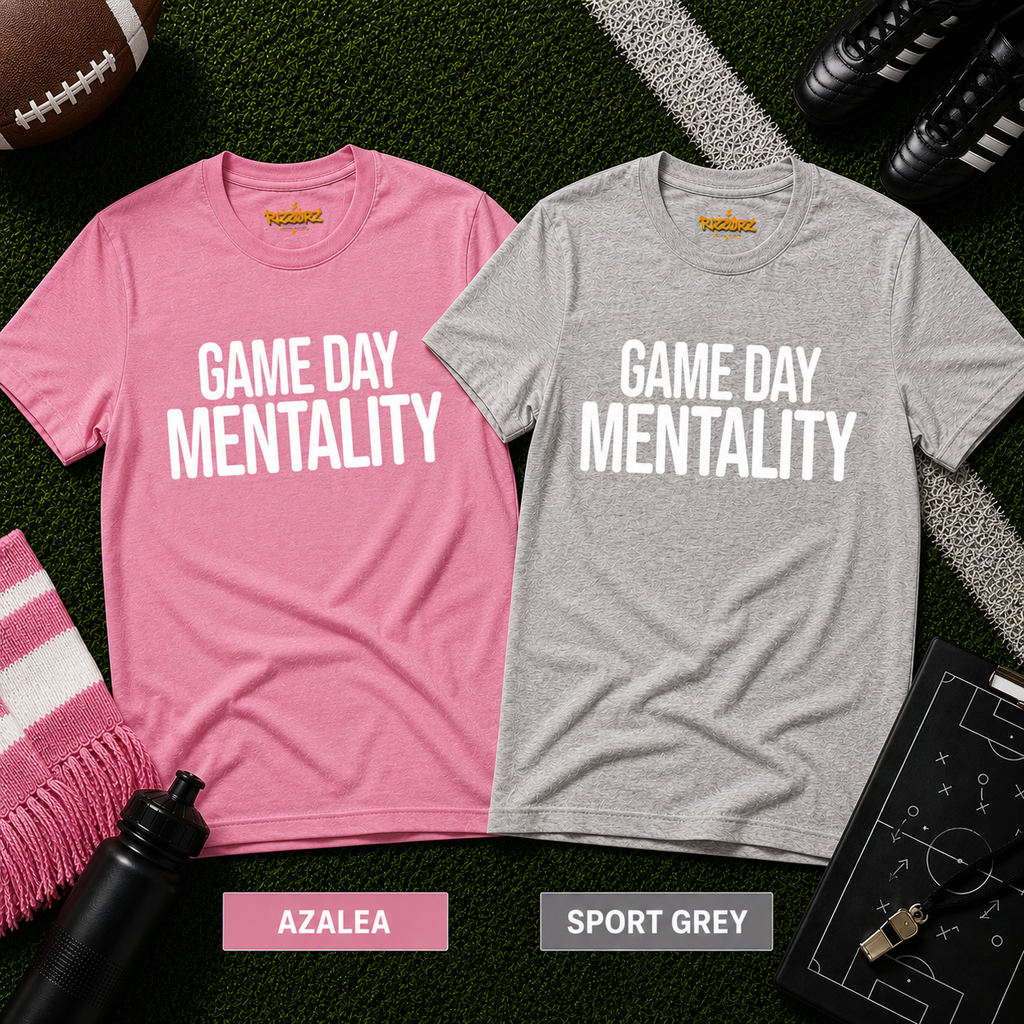 Game Day Mentality Shirt, Football T Shirt, Sunday League Tee, Football Fan Gift, Match Day Shirt, Football Lifestyle Tee, Sportsw