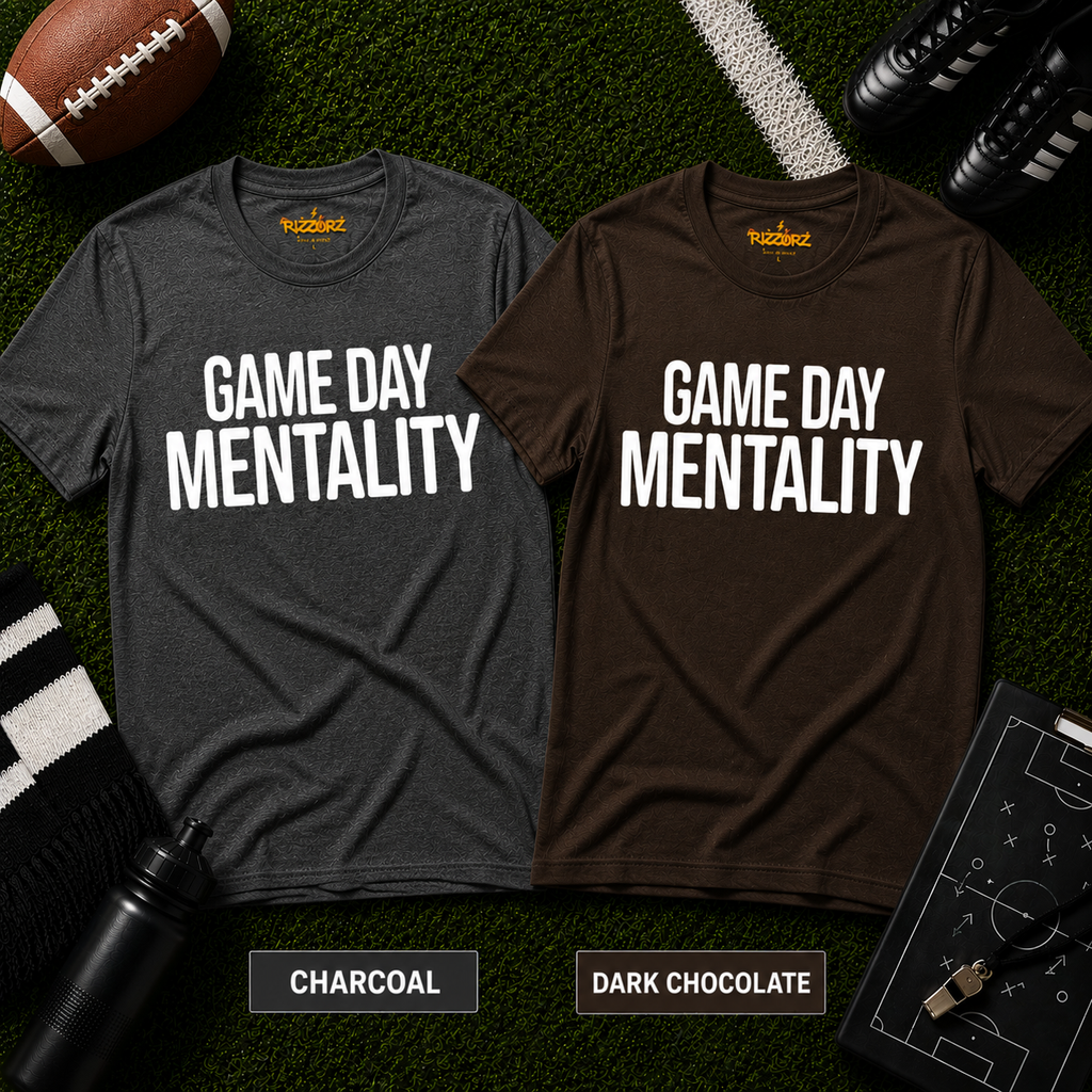 Game Day Mentality Shirt, Football T Shirt, Sunday League Tee, Football Fan Gift, Match Day Shirt, Football Lifestyle Tee, Sportsw