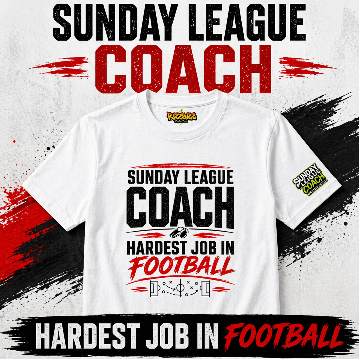 Sunday League Coach Shirt, Funny Football Coach Gift, Match Day Banter Tee