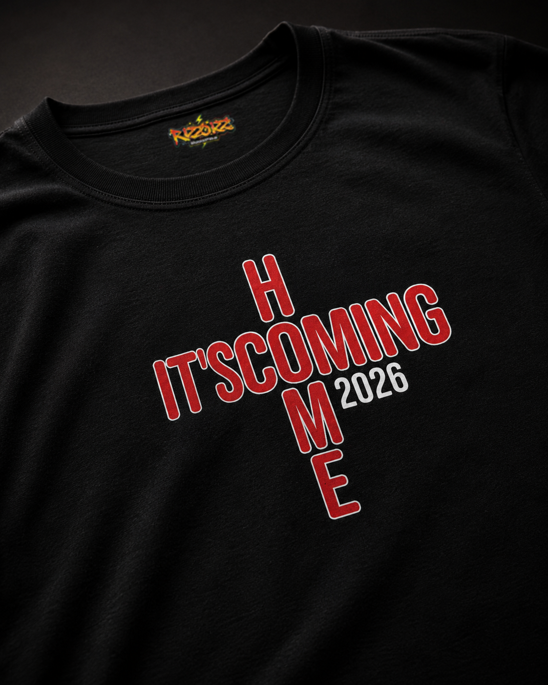 It’s Coming Home 2026 England Football T-Shirt, Fan Shirt, World Cup 2026 Tee, Three Lions Football Top, Match Day England Supporter Gift