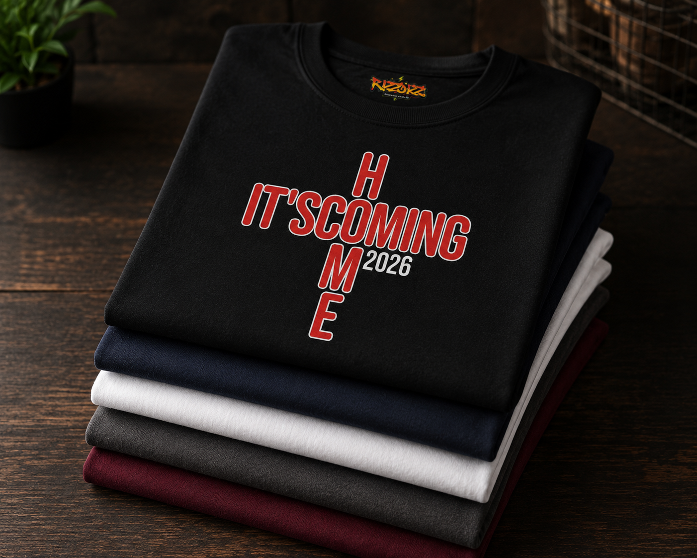 It’s Coming Home 2026 England Football T-Shirt, Fan Shirt, World Cup 2026 Tee, Three Lions Football Top, Match Day England Supporter Gift