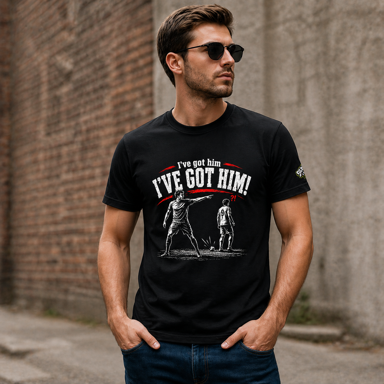 Funny Football Shirt Ive Got Him Tee Football Banter Shirt Football Gift for Him Sunday League Grassroots Football Gift Coach Gift