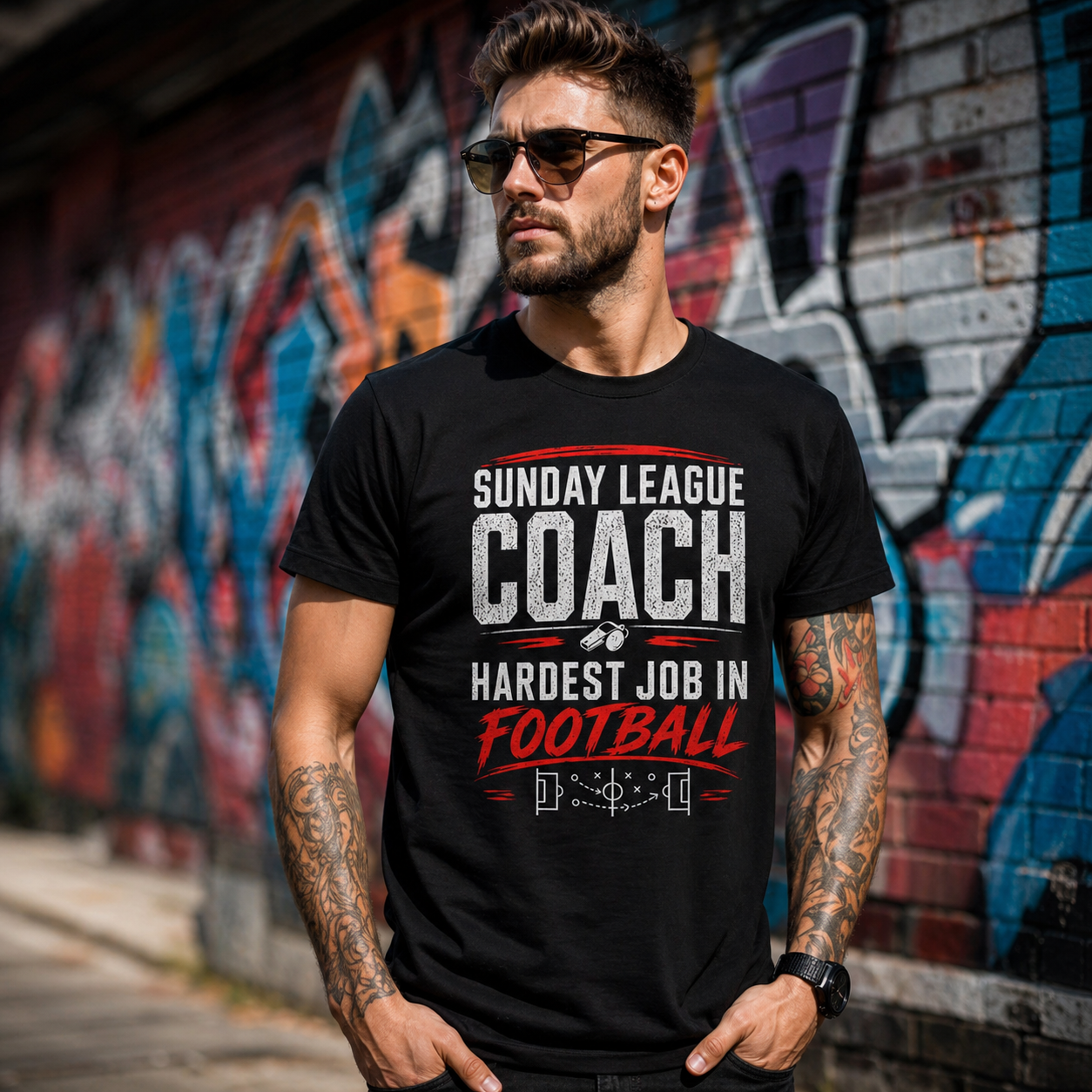 Sunday League Coach Shirt, Funny Football Coach Gift, Match Day Banter Tee