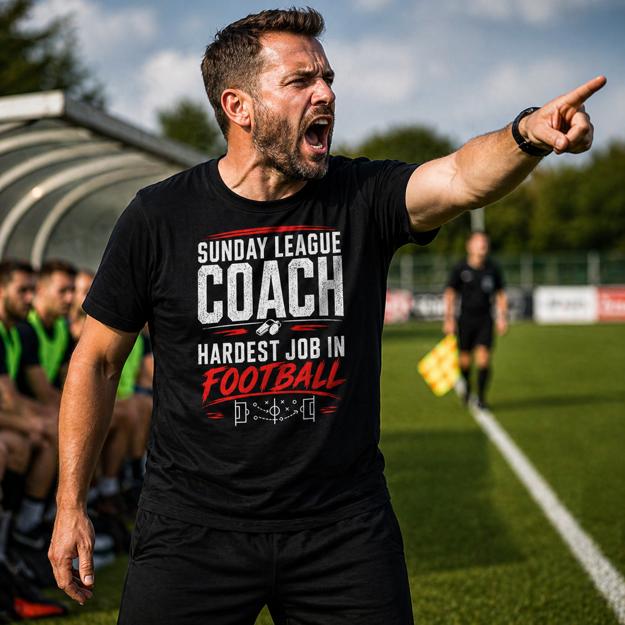 Sunday League Coach Shirt, Funny Football Coach Gift, Match Day Banter Tee