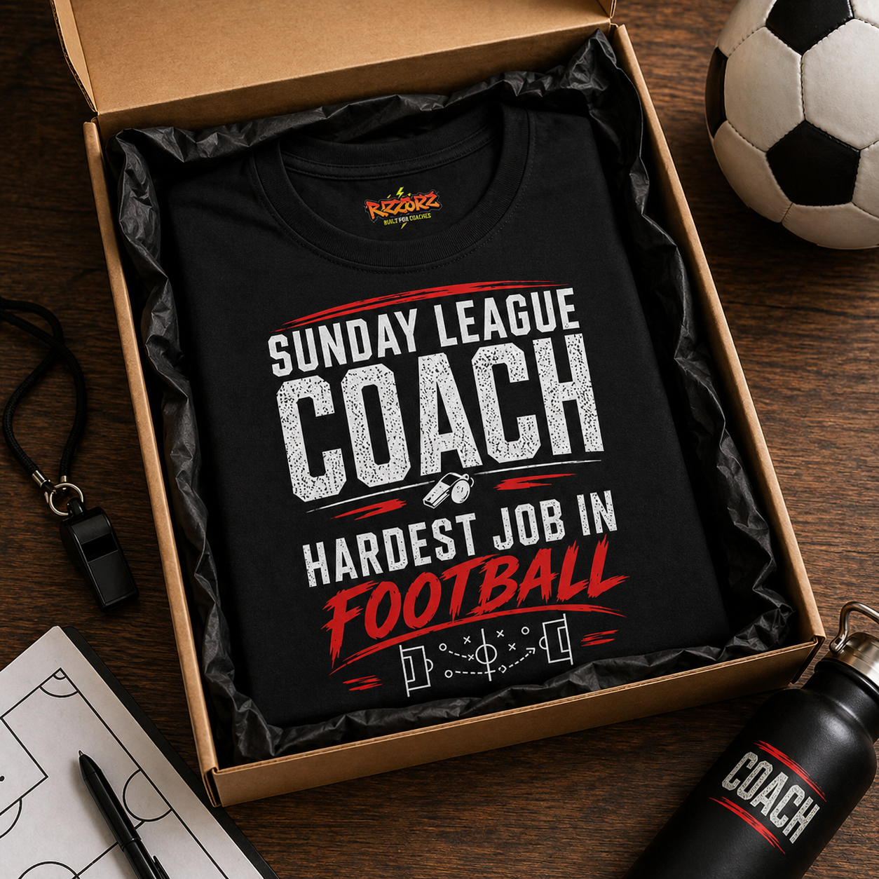 Sunday League Coach Shirt, Funny Football Coach Gift, Match Day Banter Tee